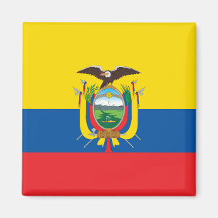 Ecuador (Ecuadorian) Flag Magnet