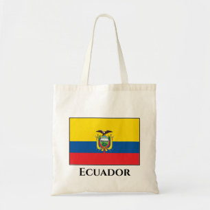 Ecuador (Ecuadorian) Flag Tote Bag
