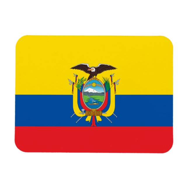 Ecuador Flag Magnet (Horizontal)