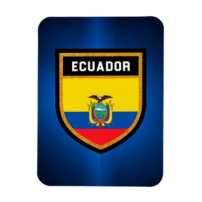 Ecuador Flag Magnet (Vertical)