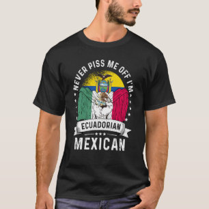Ecuador Flag Mexico Grown Humour Citizen Pride T-Shirt