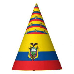 Ecuador Flag Party Hat