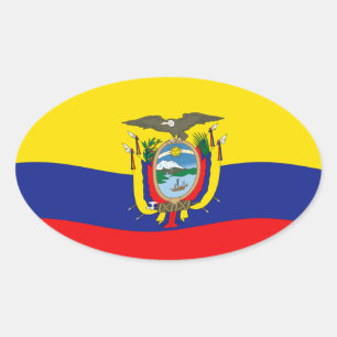 Ecuador Flag Sticker