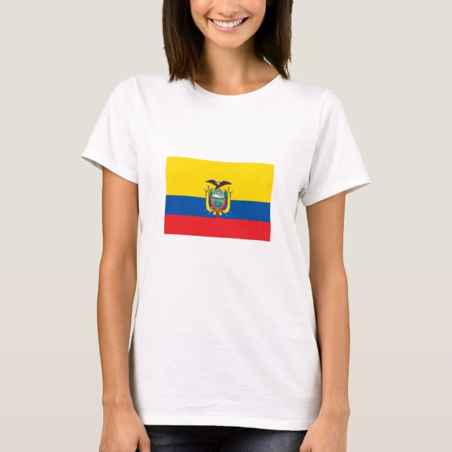 Ecuador Flag T-Shirt (Front)