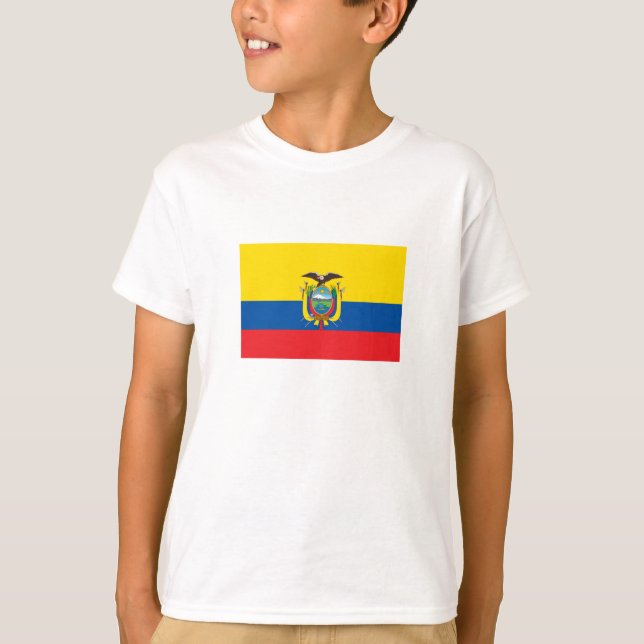 Ecuador Flag T-Shirt (Front)
