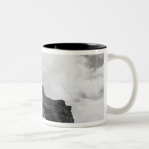 Ecuador, Galapagos Islands, Darwin Island, Waves Two-Tone Coffee Mug