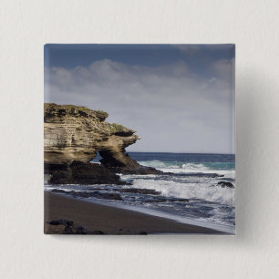 Ecuador, Galapagos, Santiago aka James). 15 Cm Square Badge