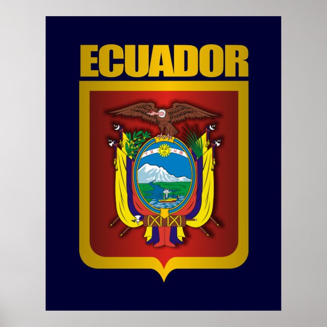 "Ecuador Gold" Poster (Front)