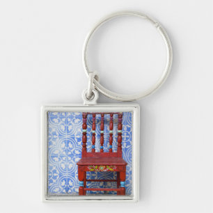 Ecuador. Highland town of Otavalo. Historic Key Ring