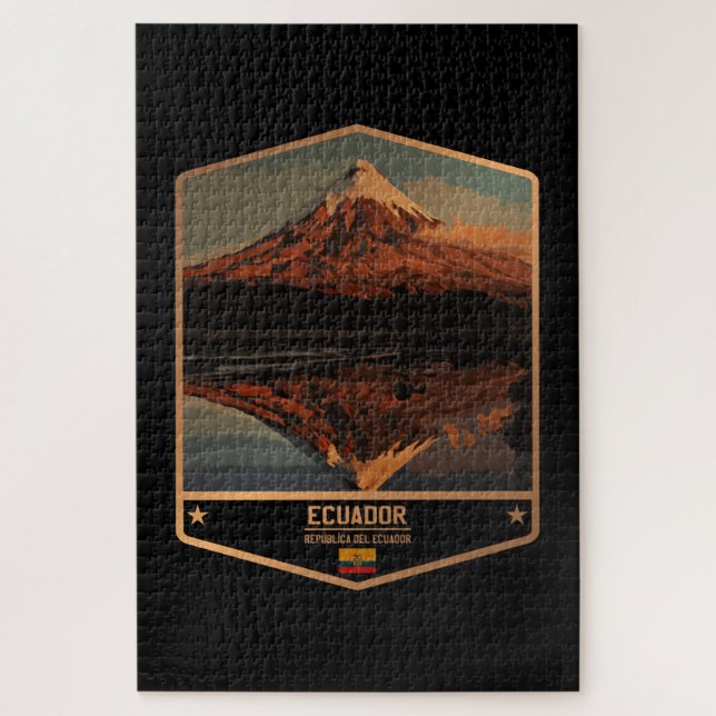 Ecuador Jigsaw Puzzle (Vertical)