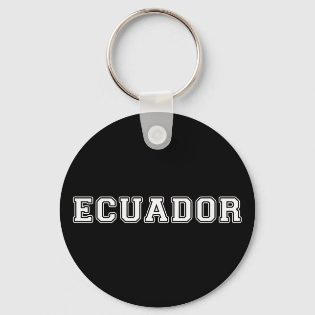Ecuador Key Ring (Front)