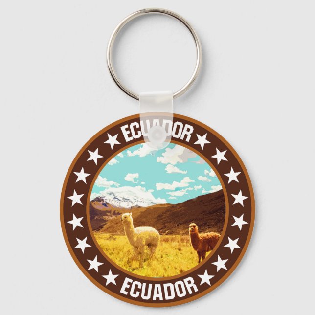 Ecuador                                            key ring (Front)