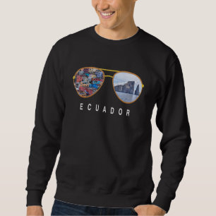 Ecuador Lentes Paisaje Ecuadorian Sunglasses Lands Sweatshirt