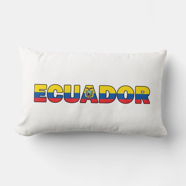 Ecuador pillow (Front)