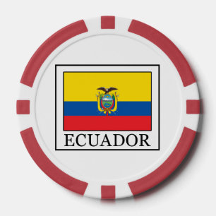 Ecuador Poker Chips