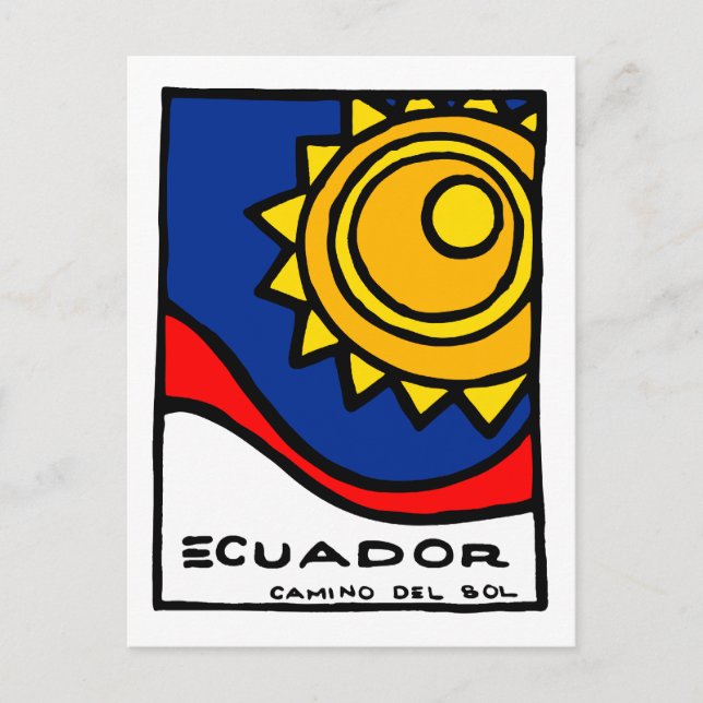 Ecuador Postcard (Front)