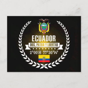 Ecuador Postcard