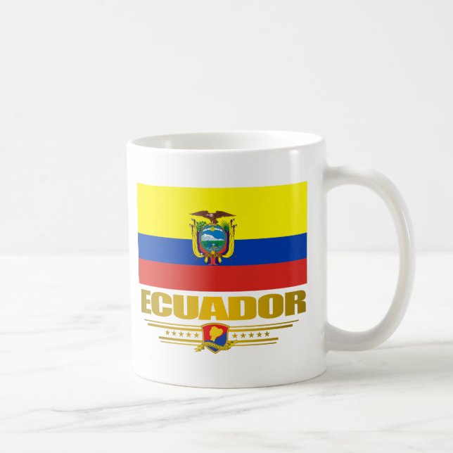"Ecuador Pride" Coffee Mug (Right)