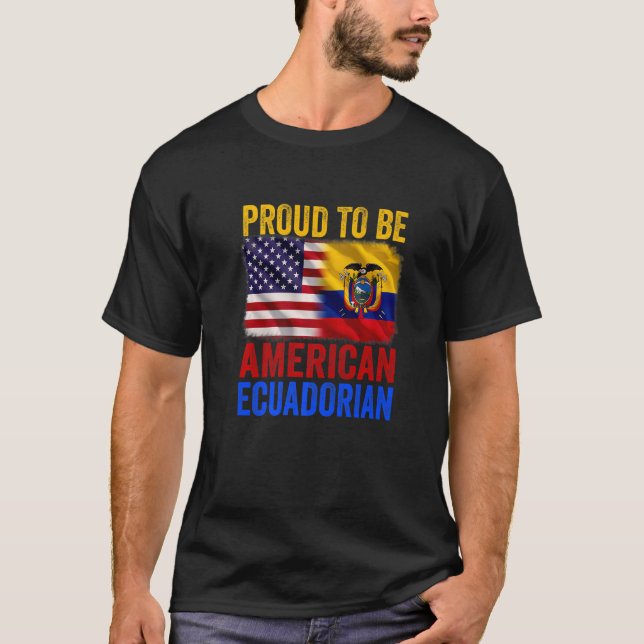 Ecuador Pride Ecuadorian Adults Women Men Kids  1 T-Shirt (Front)