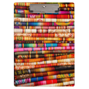 Ecuador, Quito Area, Otavalo Handicraft Market Clipboard
