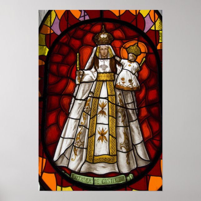 Ecuador, Quito. Statue of the winged Virgin 2 Poster (Front)