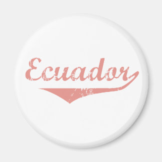 Ecuador Revolution Style Magnet