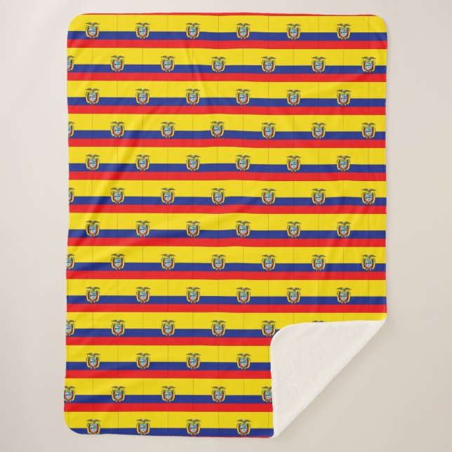 Ecuador Sherpa Blanket (Front)