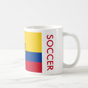 ECUADOR SOCCER COFFEE MUG
