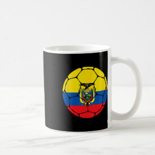 Ecuador Soccer Ll Flag Jersey Ecuadorian Footll Gi Coffee Mug