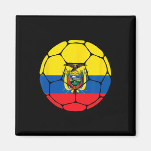 Ecuador Soccer Ll Flag Jersey Ecuadorian Footll Gi Magnet
