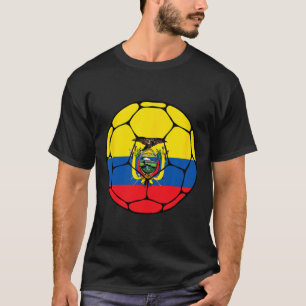 Ecuador Soccer Ll Flag Jersey Ecuadorian Footll Gi T-Shirt