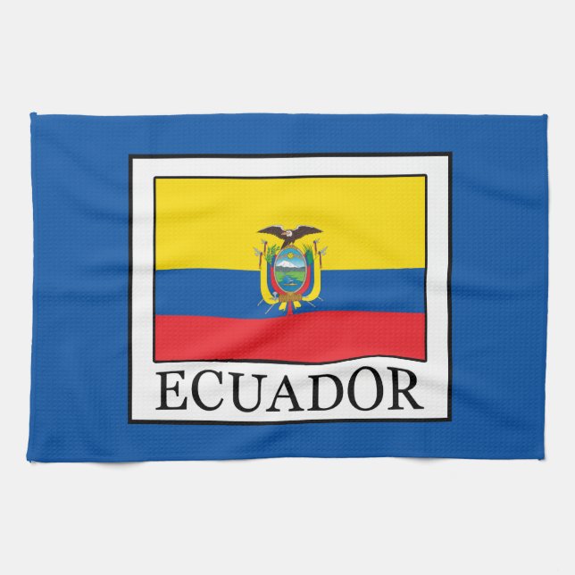 Ecuador Tea Towel (Horizontal)