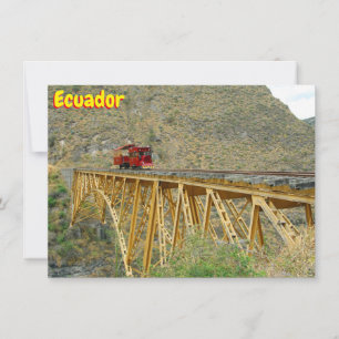 Ecuador train Card