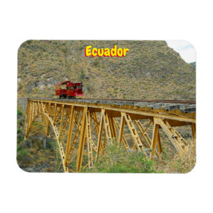 Ecuador train magnet