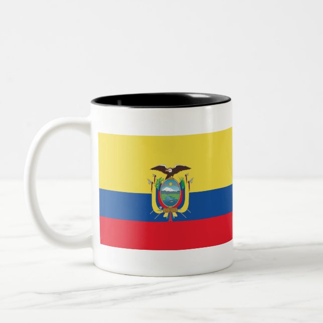 Ecuador Two-Tone Coffee Mug (Left)