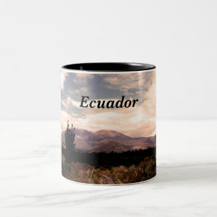 Ecuador Two-Tone Coffee Mug
