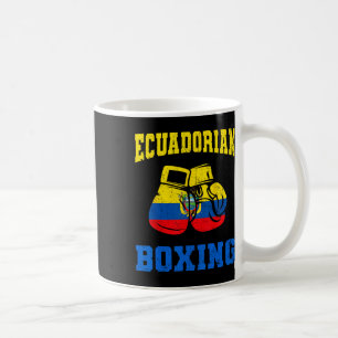 Ecuadorian Boxing Gloves Ecuador Pride Boxing Mens Coffee Mug