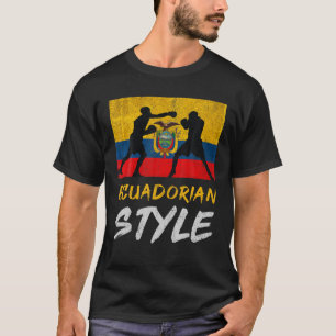 Ecuadorian Boxing Style Ecuador Pride Boxing Men B T-Shirt