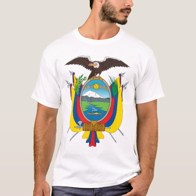 Ecuadorian coat of arms T-Shirt (Front)