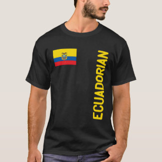 Ecuadorian Flag And Ecuador Roots T-Shirt