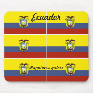 ecuadorian flag mouse pad