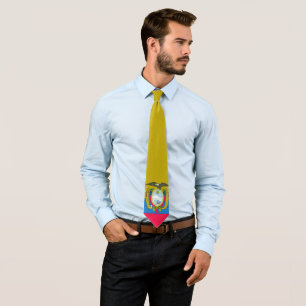Ecuadorian flag tie