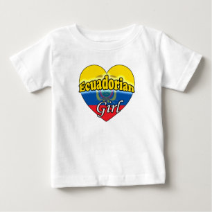 Ecuadorian Girl Baby T-Shirt