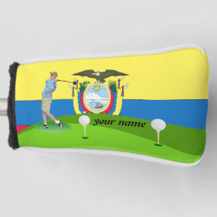 Ecuadorian golfer golf head cover
