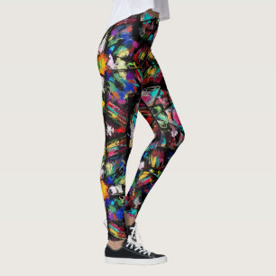 Ecuadorian Stained Glass Leggings