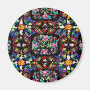 Ecuadorian Stained Glass Magnet