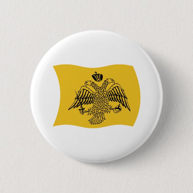 Ecumenical Patriarch Flag Button (Front)