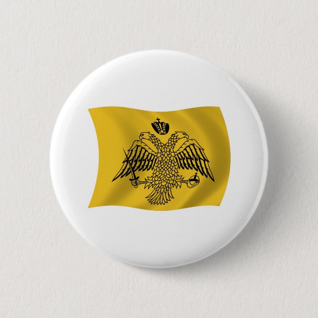 Ecumenical Patriarch Flag Button (Front)