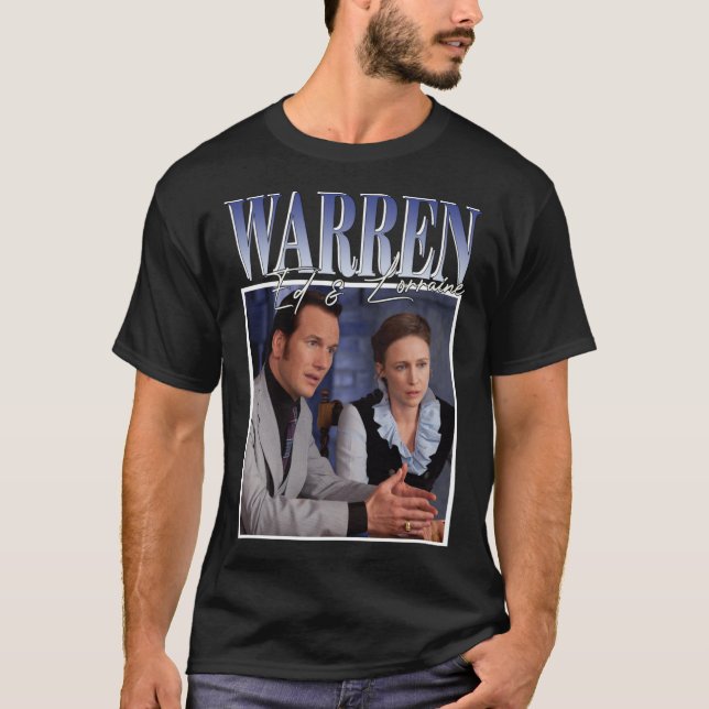 Ed &amp; Lorraine Warren Classic T-Shirt (Front)