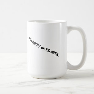 Ed Arrr's pirate giraffe mug. Coffee Mug